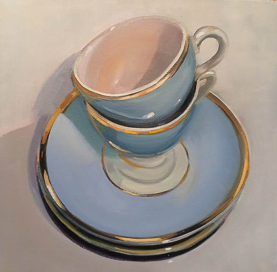 Blue Teacup