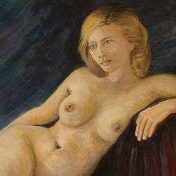 Reclining nude