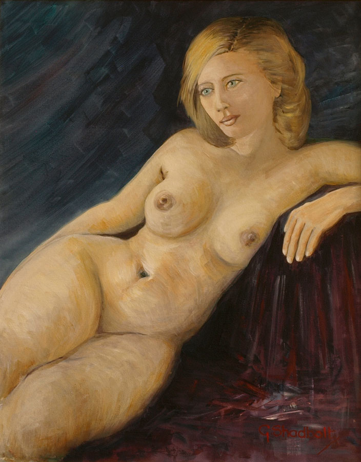 Reclining nude