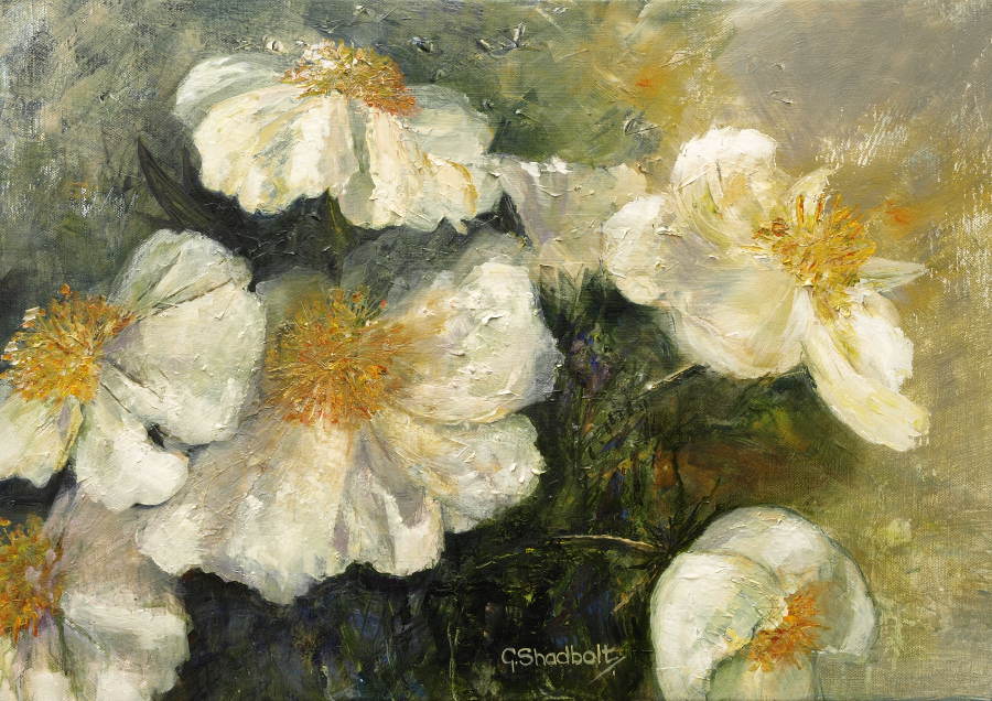 White Peonies